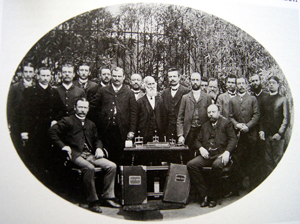 Die Angestellten des Saarbrücker Kontors um 1860